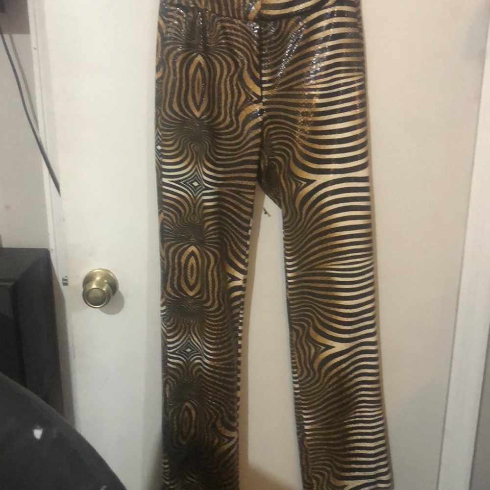 Zebra dress pants